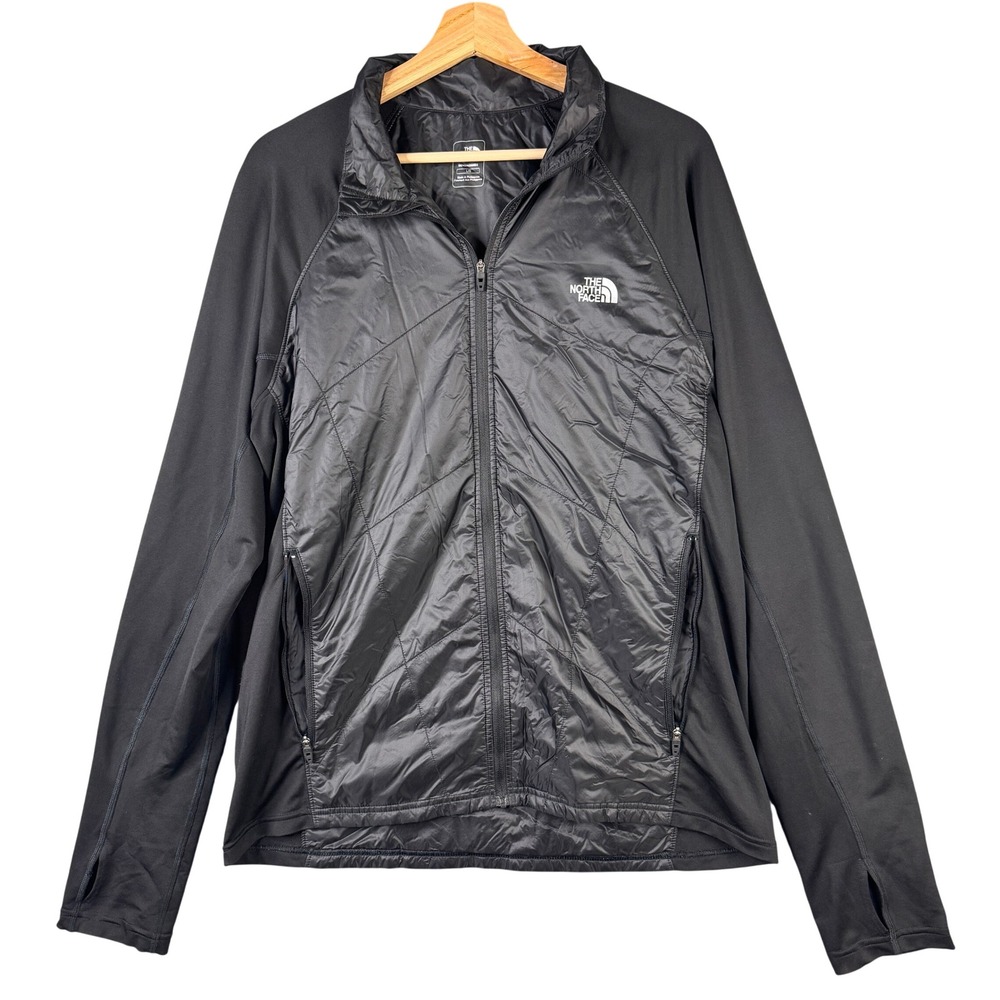 The North Face Zephyrus Optimus Hybrid Jacket Mens Large Black PrimaLoft Pertex